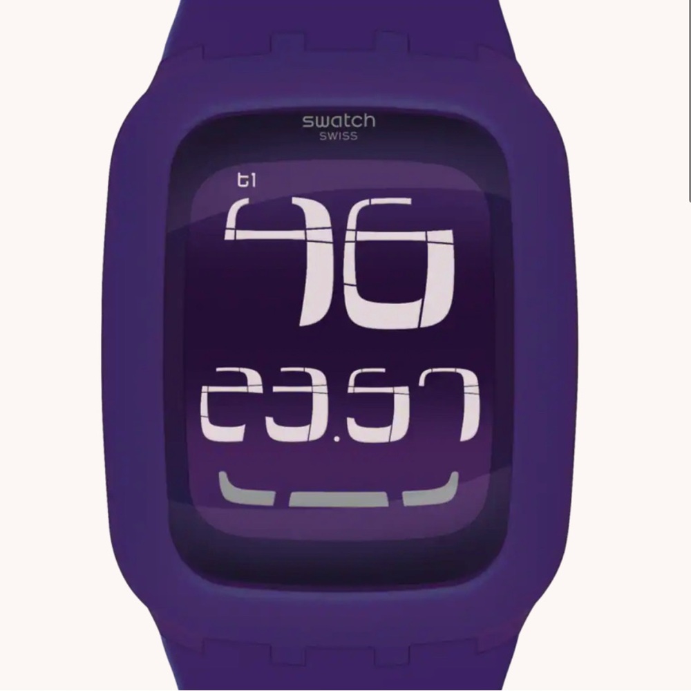 Purple Swatch Touch Watch - Picture 2 of 9